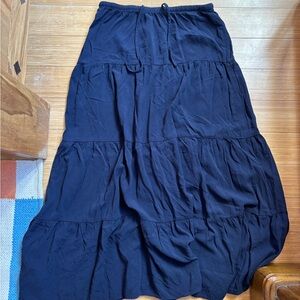 Brandy Melville navy maxi skirt